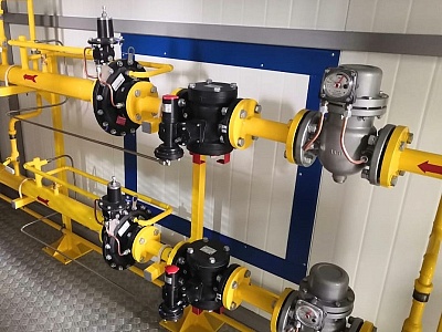 Пункты редуцирования ГРПБ, ПГБ блочные